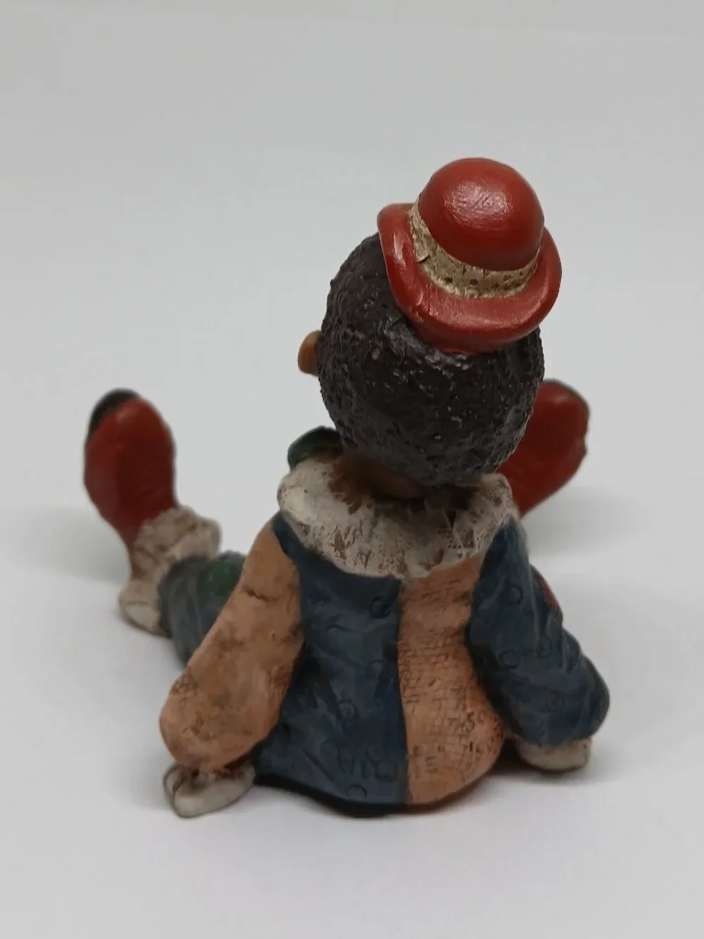 Vintage Sarah's Attic Black Heritage Collection resin clown figurine 